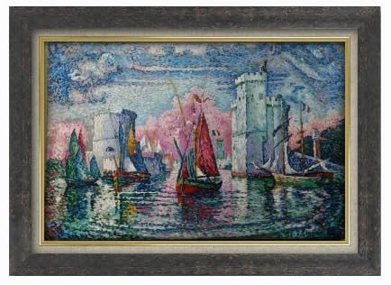 Amazon.co.jp: Artworksポールシニャック|ラロシェル港への入港|1921年